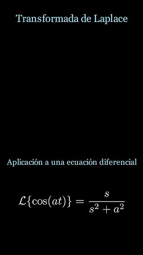 Transformada de Laplace explicada 🔥 #TransformadaDeLaplace #EDO #Matematicas #fyp #viral #tutorial
