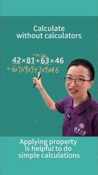 Applying property is helpful to do simple calculations