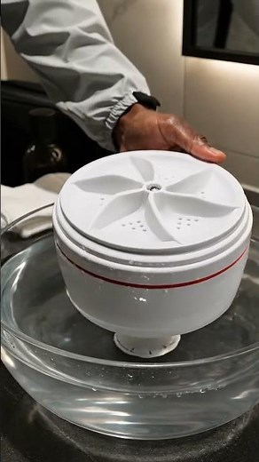 TurboClean™ Mini Washer: USB-Powered Ultrasonic Laundry Solution for Home & Travel