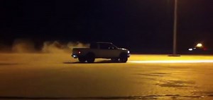 TRUCKIN' FAST Ford F-150 Does a Crazy Long Drift in the Snow - Ford-Trucks.com