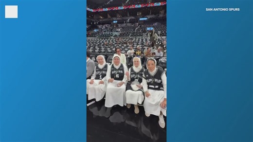 Group of nuns attends San Antonio Spurs game Sunday night