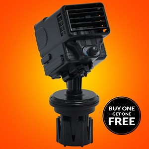 Electric Golf Cart Heater | 48v Portable Cup Holder Heater | Made in USA