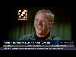 William Christopher: News Report of His Death - December 31, 2016