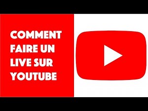 Comment faire un live sur YouTube ?