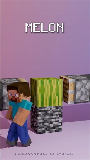 Minecraft Blocks vs Real Life Physics 🍉