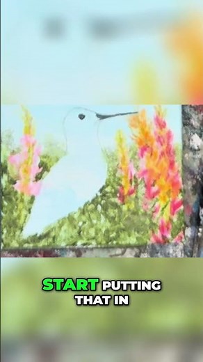 How I Paint Beautiful Hummingbirds From Scratch?