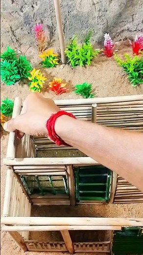Amazing Mini Bamboo House Build | Satisfying Tiny House Craft