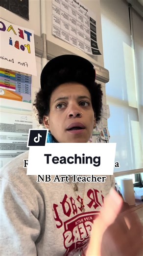 Real Life Teaching as a Non-Binary Art Teacher