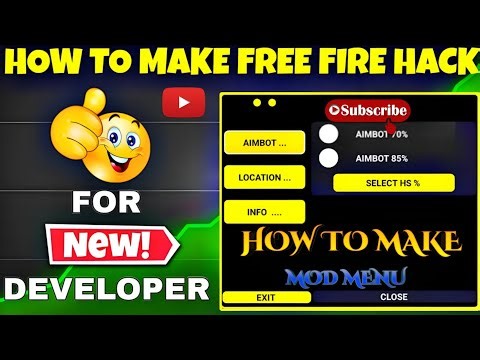 HOW TO MAKE MOD MENU IN 📱
