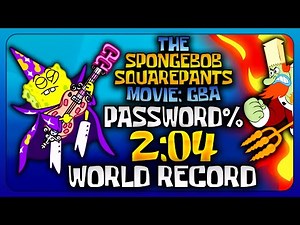 [WR] SpongeBob SquarePants Movie (GBA) - Password% Speedrun in 2:04