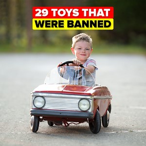 262K views · 2K reactions | Kids love playing with toys, and there have been millions of toys invested to make kids smile, but the toys listed in today's crazy new video only made kids cry! Check out the most dangerous toys that actually existed that had to be BANNED from ever being sold again! | The Infographics Show | Facebook
