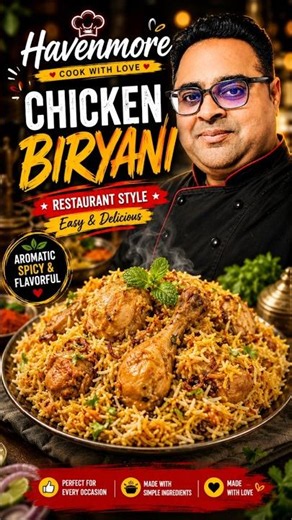 The Best Chicken Biryani Recipe Ever | Restaurant Style at Home 🍗🍚