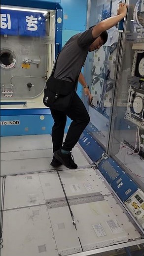 宇宙で無重力体験!? きぼうを感じた！！！ #宇宙 #きぼう #無重力 #岐阜かかみがはら航空宇宙博物館 かか