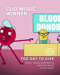 Today is the early entry deadline for the 2026 Clio Music Awards program!! This year we've added new mediums for the “Use of Music in Film, TV and Games” and for “Music in Sports”. 🎶 Enter now before the price increases!! 👀 https://clios.io/45Gf3r6 For a lil inspo - here's a throwback to the Silver Clio Music Award winner in 2019 for "Too Gay to GIve" by Grayson Music. | The Clios