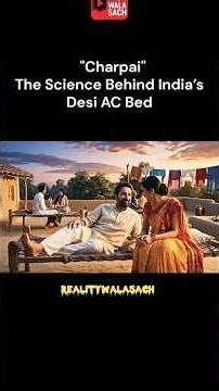 Charpai: India's Ancient AC Bed Desi Cooling Science Explained #charpai#desiscience
