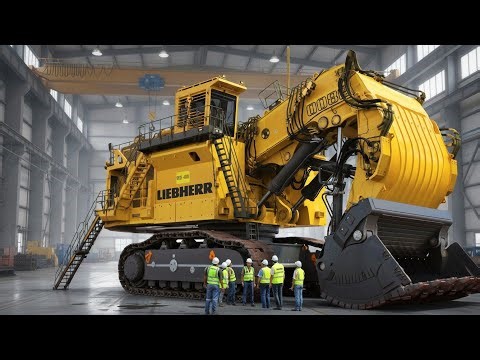 Bucyrus RH400 Ultra-Class Excavator – Full Assembly Revealed