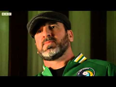 Eric Cantona -- BBC Interview & Kung Fu Kick