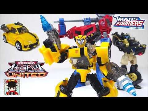 アニメイテッドから復活！【バンブルビー】ヲタファの トランスフォーマー レガシー ユナイテッド レビュー / Transformers LEGACY UNITED Animated Bumblebee
