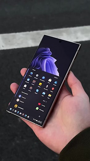 Samsung S24 Ultra: KLWP Windows 11 Theme Installation