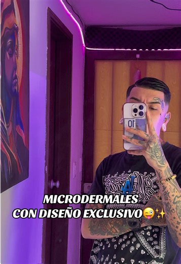 MICRODERMALES CON DISEÑO EXCLUSIVO😜✨#fyp #microdermal #piercing #jewelry #piercing