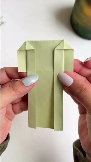 Origami Holiday House Gift Tag