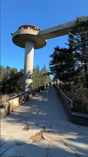Highest Point In The Smokies | Clingman’s Dome Observation Tower