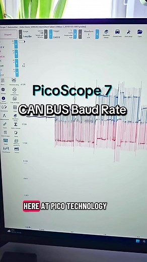 Identify CAN Bus Baud Rate Using PicoScope 7