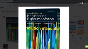 Introduction to engineering experimentation 3rd edition Anthony Wheeler solution manual pdf