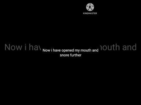 Snoring and sleeping on my belly (With Text)(Check description for more info)