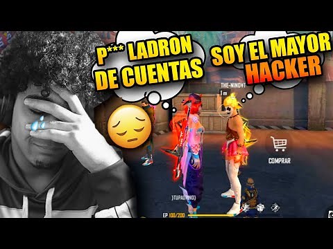 RATON ME ROBO MI CUENTA DE FREE FIRE!! ¿hacker?