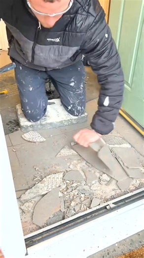 How To Remove Broken Floor Tiles - - - - #t... #tile #tiling #howto #how | Georgia Phillips