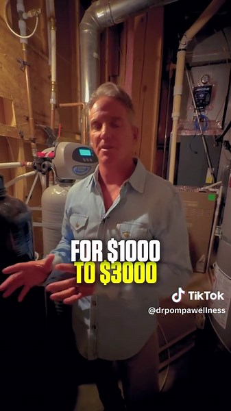 Dr. Pompa's Home Water Filtration Setup