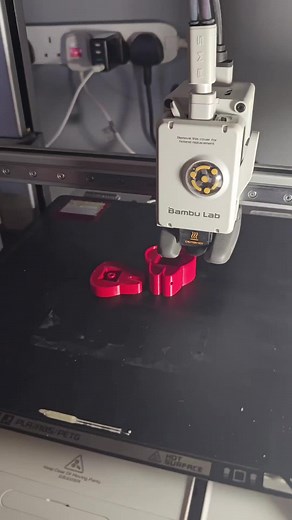 Labubu 3D Printed Clicker Keychain Creation
