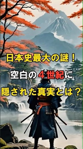 日本史最大の謎！空白の四世紀に隠された真実とは？ #日本史の謎 #空白の四世紀 #邪馬台国