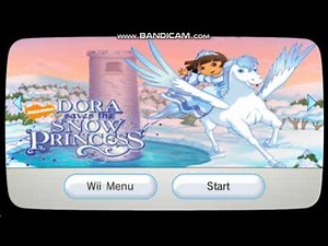 Dora The Explorer: Dora Saves The Snow Princess Disc Channel Intro