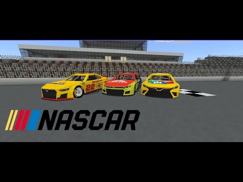 Minecraft NASCAR test