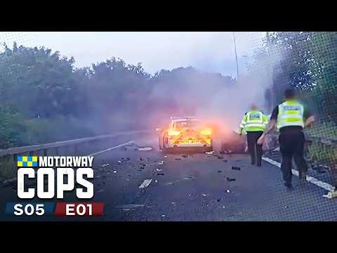 Crucial Car Crash! | Motorway Cops Season 5 Episode 1
