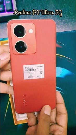 My New Gaming Phone Realme P3 Ultra 😍 #realme #gamingphone #unboxing