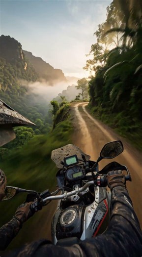 The rider moves confidently