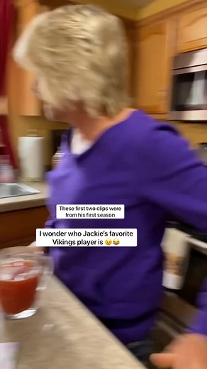 Complication of clips of Jackie loving her favorite @vikings player. #fyp #foryou #vikings #football #jefferson #justinjefferson #nfl @nfl