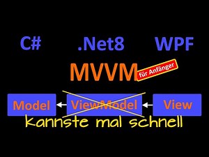 MVVM - C# für kannste Mal schnell Anwendungen