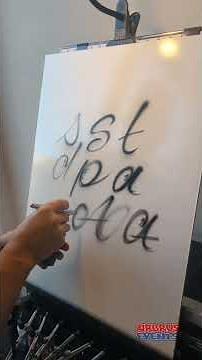 Let's Talk Theory of Airbrush Script Lettering