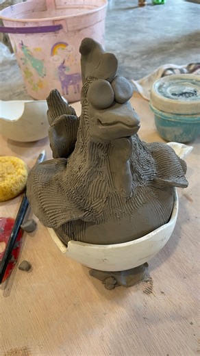 129K views · 449 reactions | ✨✨Sculpting a Rooster! I had so much...