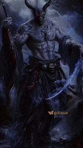 1.1K views · 46 reactions |  In Japanese mythology, Susanoo is the god of storms, wind, fields & the harvest. He was banished to the ocean for his mischief, where he became the god of the sea. #vixsin #mythology | Vixsin | Facebook