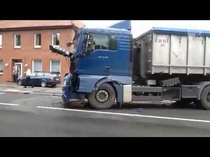 Leichter Verkehrsunfall auf B72
