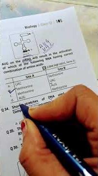 class 12 biologu ch 5 PYQ #cbseboard #neet2026 #biology