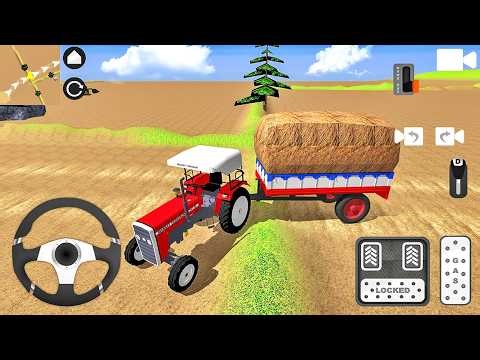 Massey Ferguson Tractor Driving - Indian Tractor Simulator Game - Android Gameplay