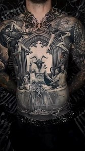 Where shadows meet art 🖤✨ This full chest masterpiece by @mattjordantattoo is a hauntingly beautiful display of realism and storytelling, blending gothic themes with unparalleled detail. What emotions or stories does this piece evoke in you? Share your thoughts below! #tattooed #tatted #tattedup #tattooing #tattooist #ink #inked #tatts #tats #tat #tattooartist #tattooartists #tattooart #tattoooftheday #tattooidea #tattoosketch #tattooideas #tattoodesign #tattoo #tattoos #tattoohub #inklife | Ta