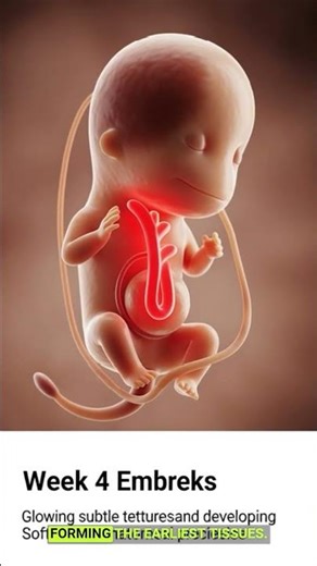 Conception to First Heartbeat: 3D Baby Development Week 5–6