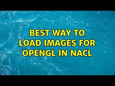 Best way to load images for OpenGL in NaCl (2 Solutions!!)
